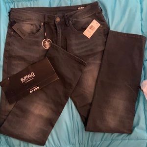 NWT buffalo David bitton carbon men’s jeans 32